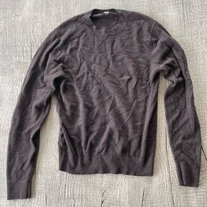 Uniqlo Brown Cashmere Sweater